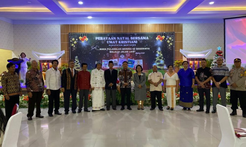 Hadir Di Perayaan Natal Bersama Bupati Bantaeng Titip Tetap Jaga