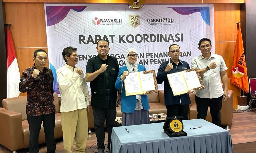 Dukung Pemilu Berkualitas Rektor Uim Teken Mou Dengan Bawaslu Sulsel