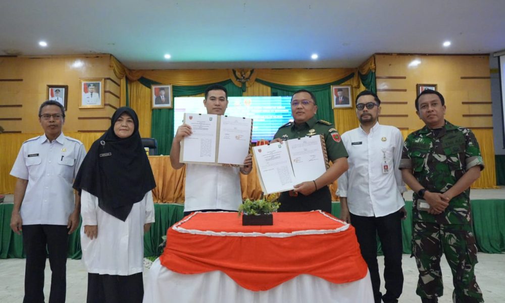 Pemkab Pangkep Kodam Xiv Hasanuddin Teken Mou Tapal Batas Wilayah