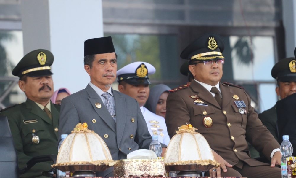 Upacara Peringatan Hari Kesaktian Pancasila Dandim Selayar Inspektur