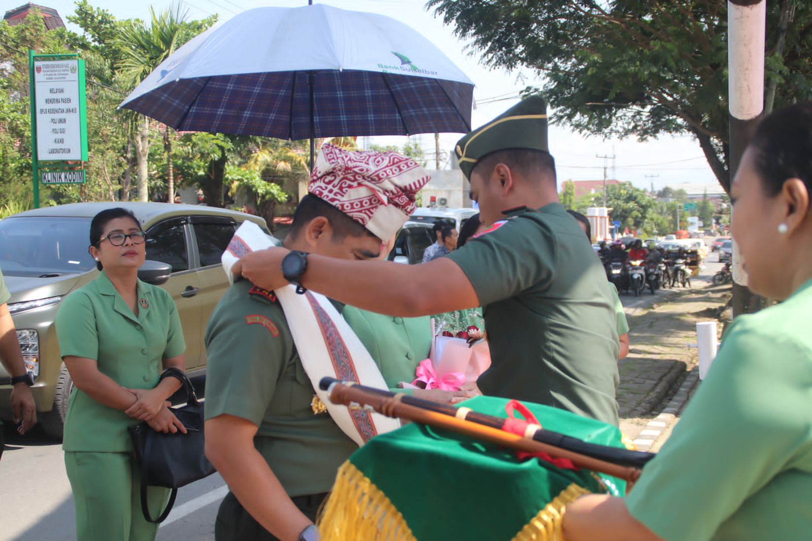 Danrem Toddopuli Kunker Di Kodim Toraja Inspeksi Pembinaan