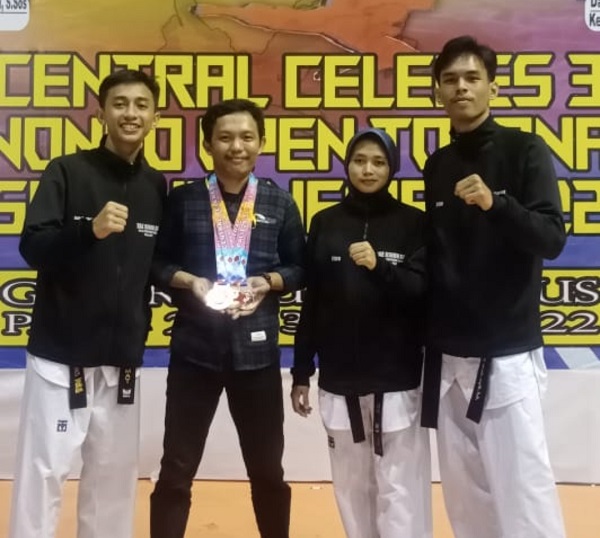 Tiga Atlet Taekwondo Makassar Berjaya di Kejurnas Central Celebes Palu