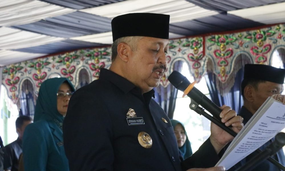 Lantik Kades Wirintasi Dan Ammasangan Bupati Pinrang Titip Amanah