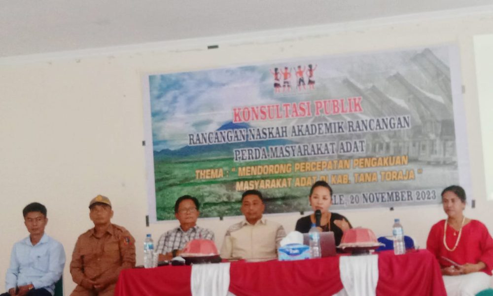 Aman Fgd Final Cek Ranperda Pengakuan Masyarakat Adat Tana Toraja