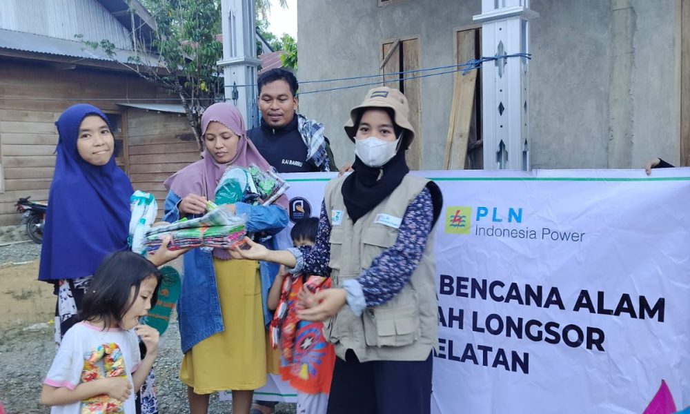 Peduli Korban Banjir Dan Longsor Di Sulsel Pt Pln Indonesia Power Ubp Barru Gerak Cepat